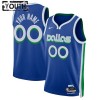 Dres Dallas Mavericks Prilagođeni Nike 2022-23 City Edition Plava Swingman - Dječji